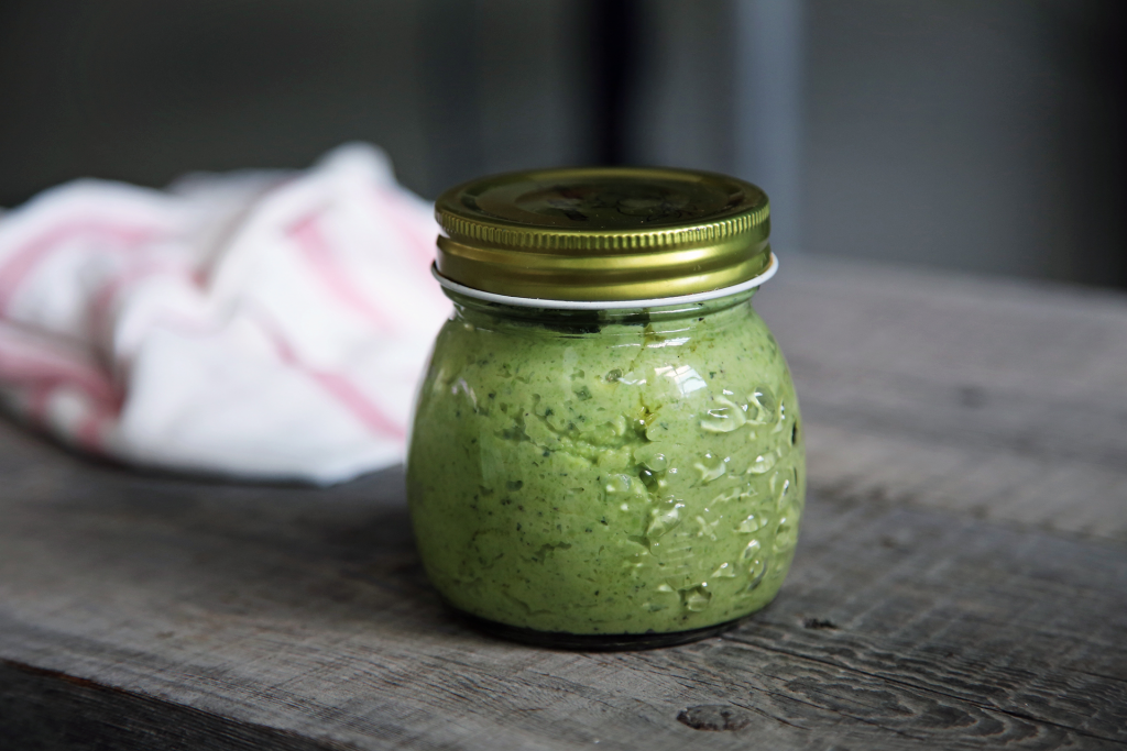 Bewaarrecept Rucola Pesto